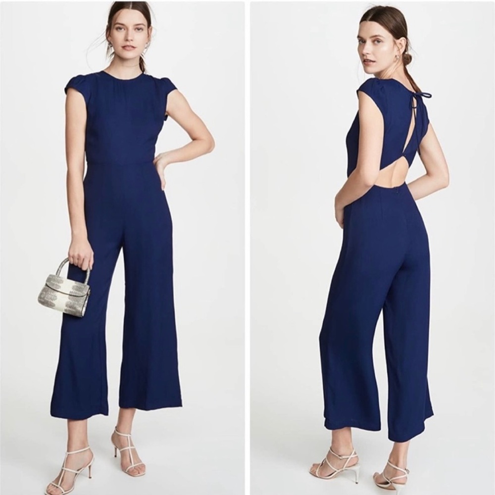 Reformation Mayer Jumpsuit in Danube NWT